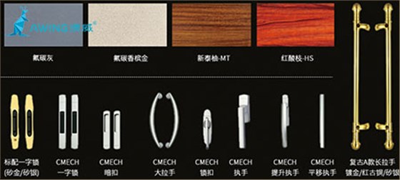 鋁合金門窗五金配件包括哪些？重要嗎？